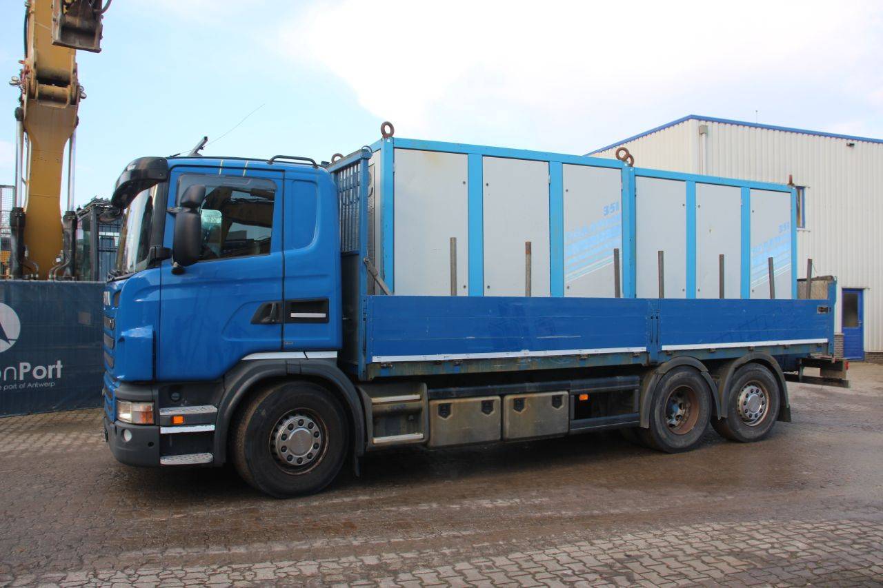 Scania G480 Diesel Flatbed Truck 2012