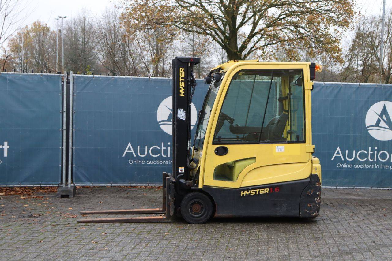 Forklift Hyster J1.6XNT LWB Electric 1450kg 4.9m 2015