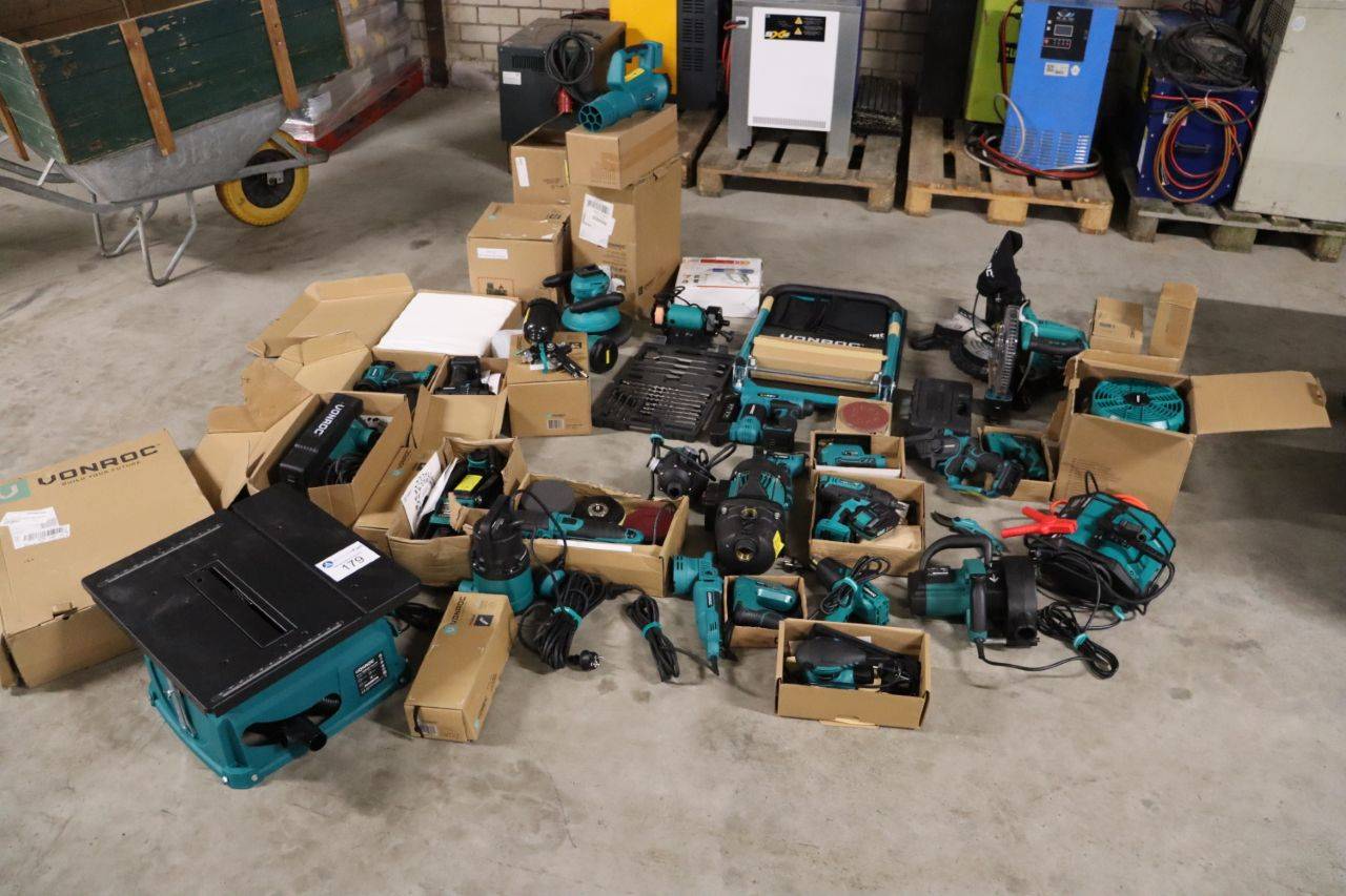 Lot of Electrical Tools Appliances Vonroc