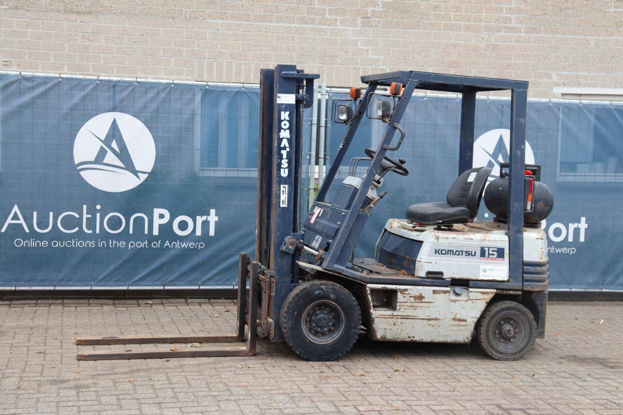 Forklift Komatsu FG 4-15 LPG 1500kg 4m 1990