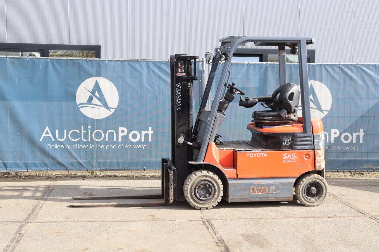 Toyota 7FBMF18 Electric Forklift 1800kg 4.3m 2009