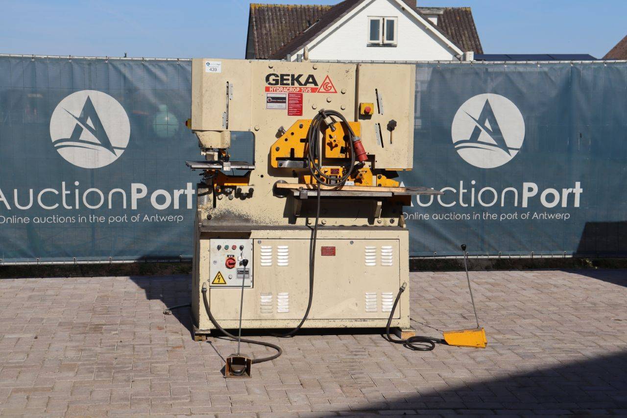 Punching machine GEKA HYDRACROP 70/S
