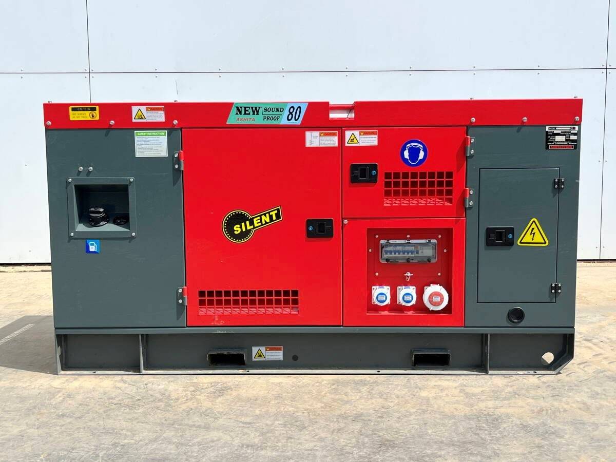 Generatore Ashita AG3-80E 80kVA Nuovo