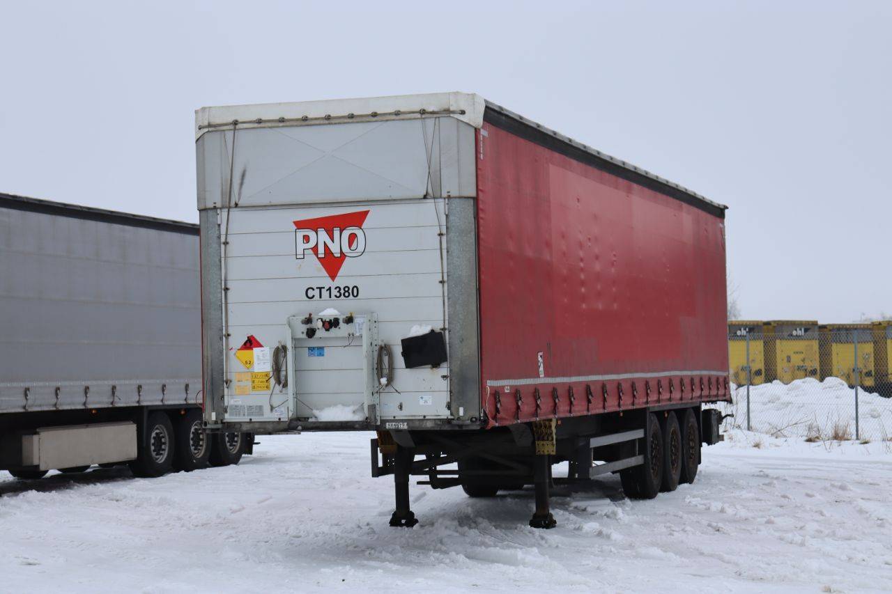 Sliding curtain semi-trailer Schmitz Cargobull Auflieger Curtainsider 2018