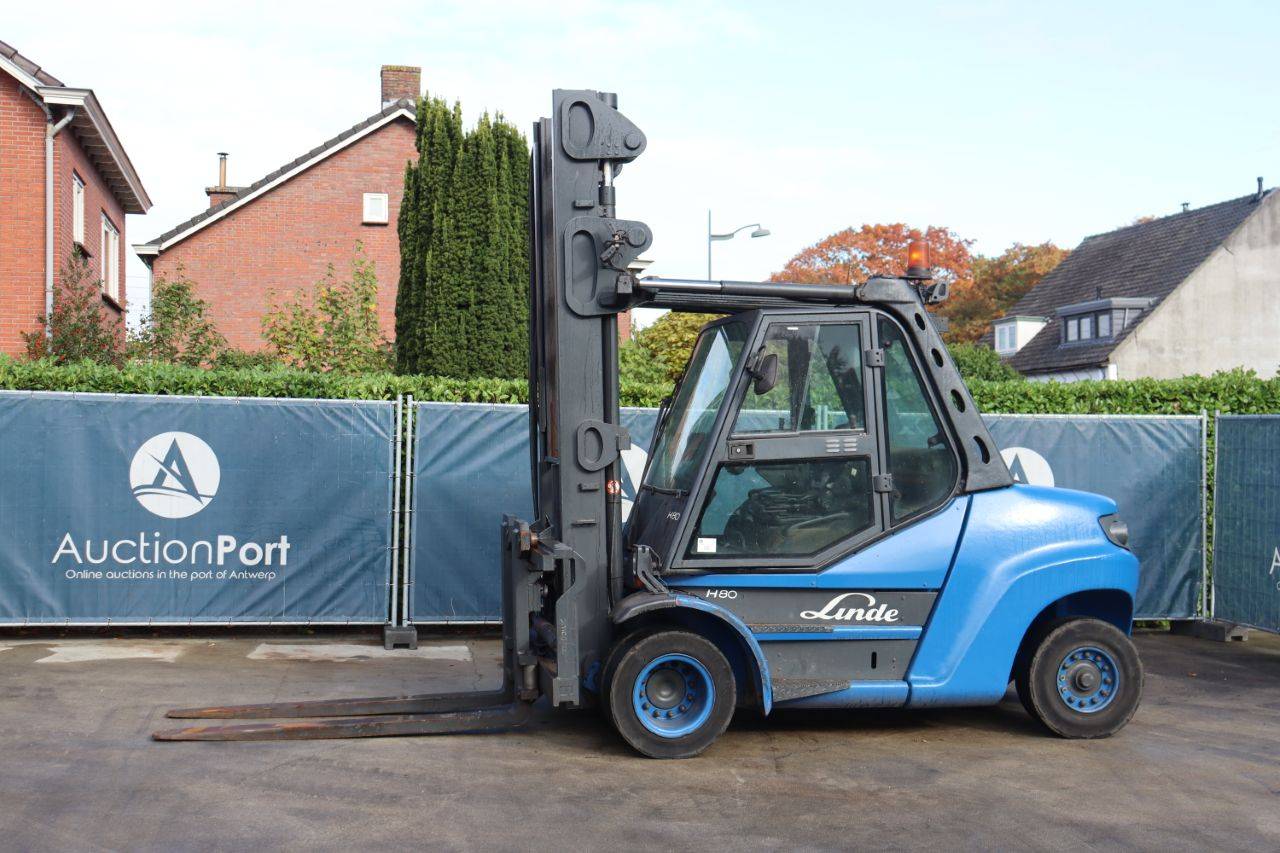 Heftruck Linde H80D-900 Diesel 8000kg 2012