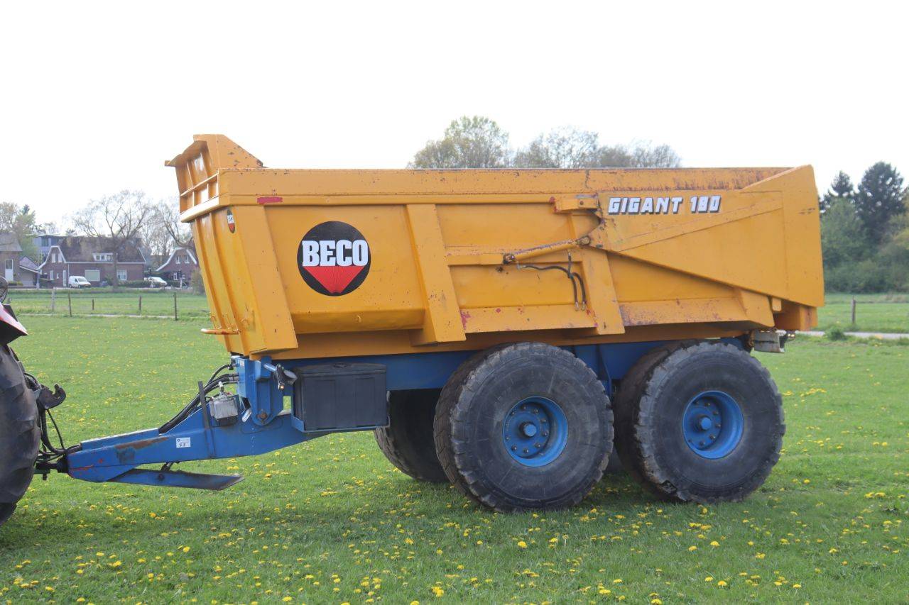 Agricultural Tipper Beco GIGANT 180 2001