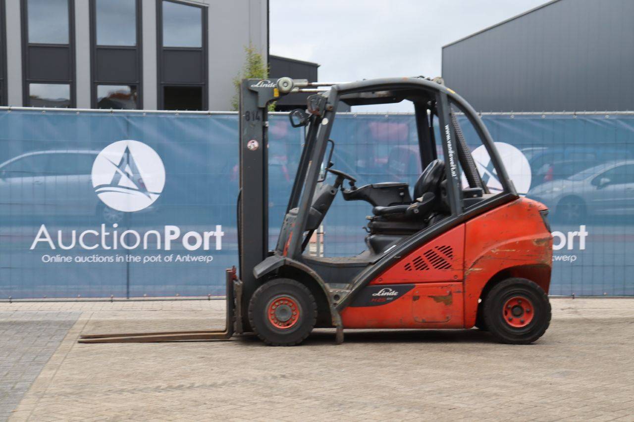 Forklift Linde H25D-02 Diesel 2500kg 2014