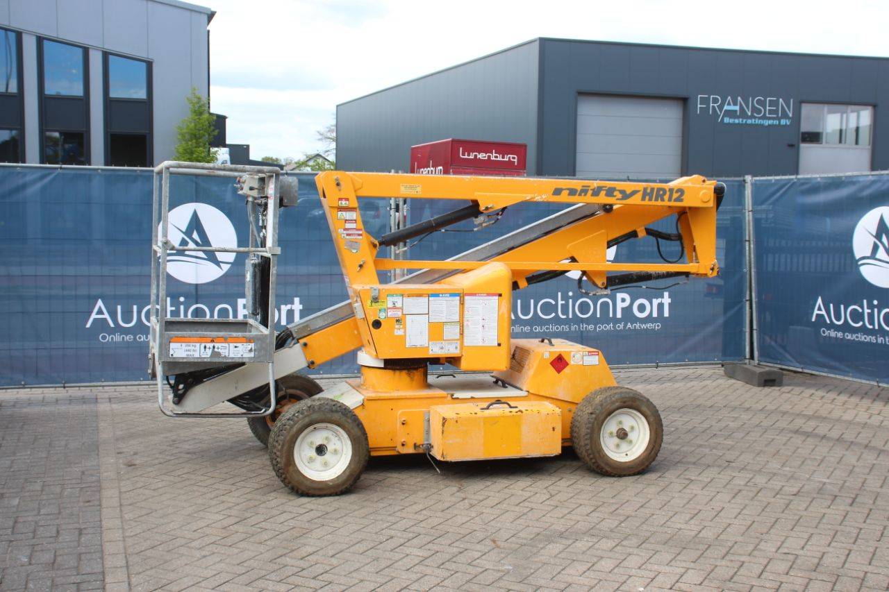 Articulated boom lift HR12NDE Electric+Diesel 12m 2016