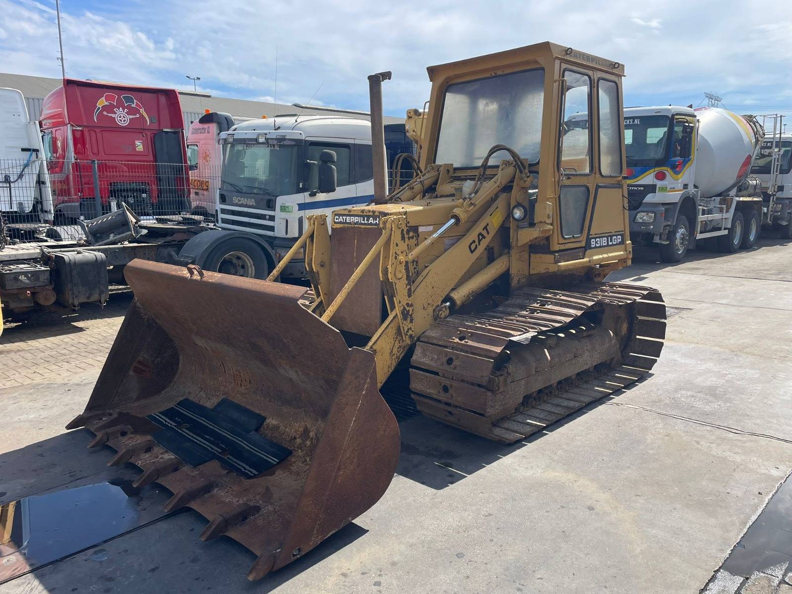 Wheel loader Caterpillar 931B LGP Diesel