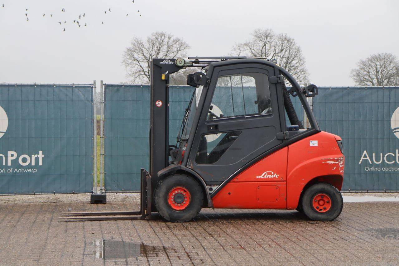 Forklift Linde H35D Diesel 3500kg 4.9m 2007