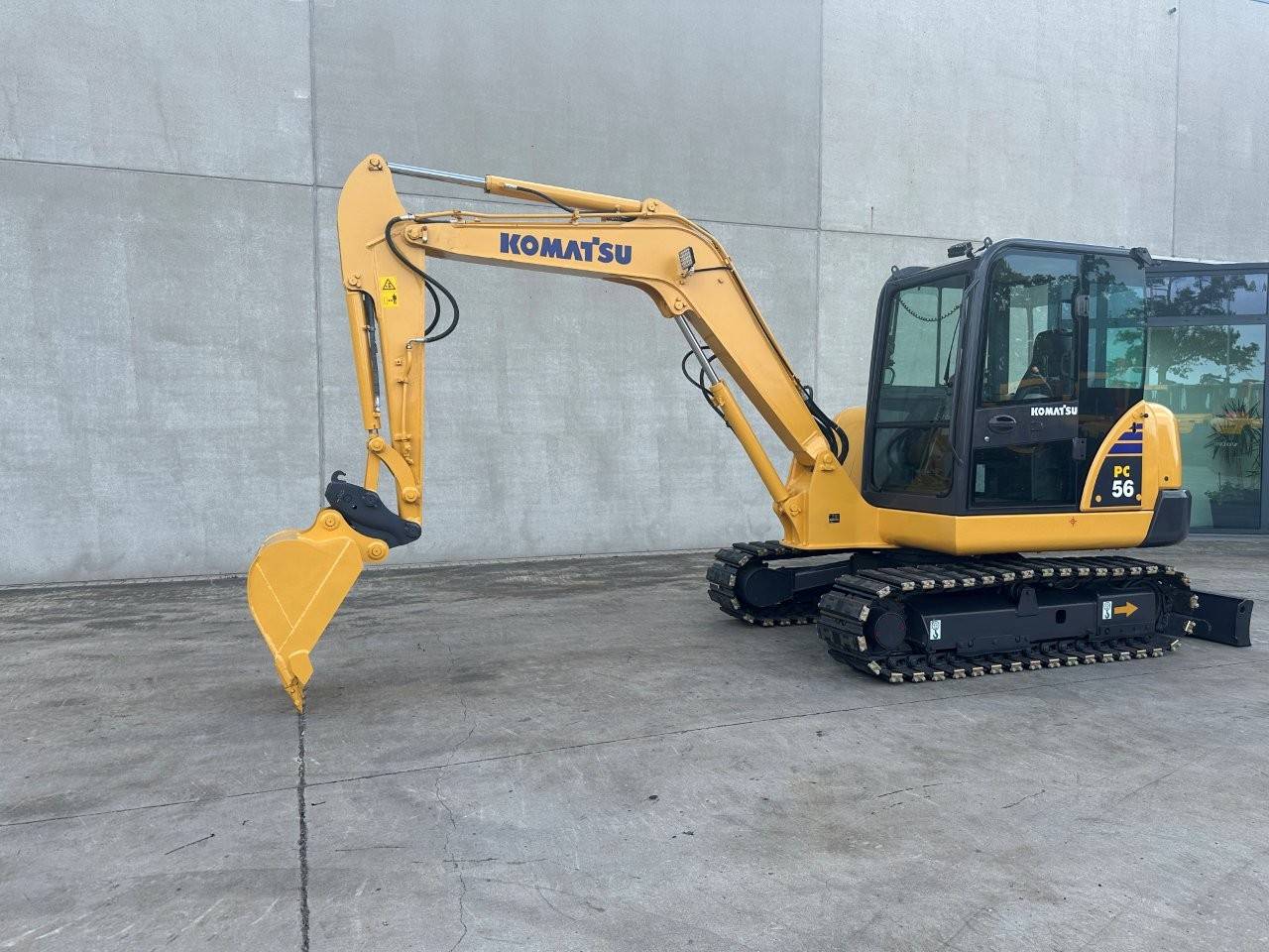 Crawler excavator Komatsu PC56-7 Diesel 2012