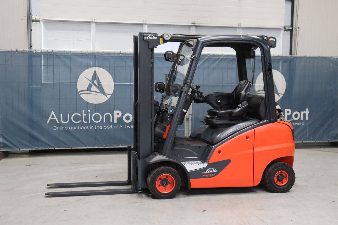 Linde H20T-01 LPG Forklift 2000kg 4.65m 2017