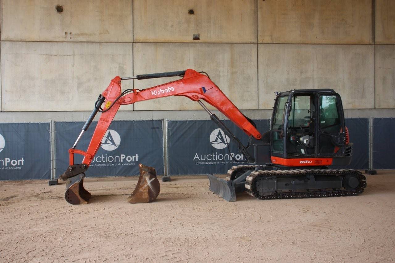 Kubota KX183-3 Diesel Crawler Excavator 2013