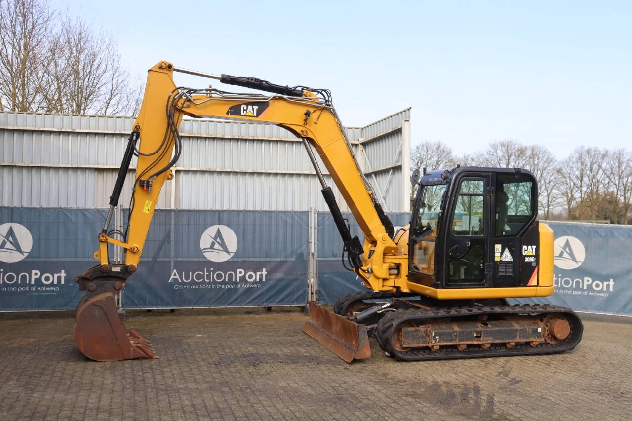 Crawler excavator Caterpillar 308E2 CR Diesel 49.7kW 2017