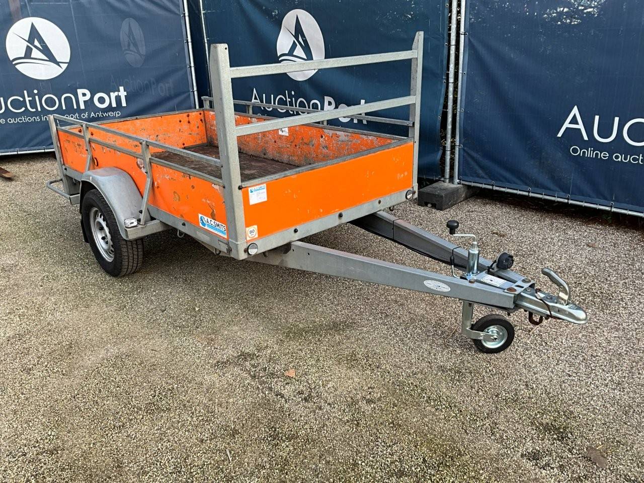 Single-axle truck Atec 750kg