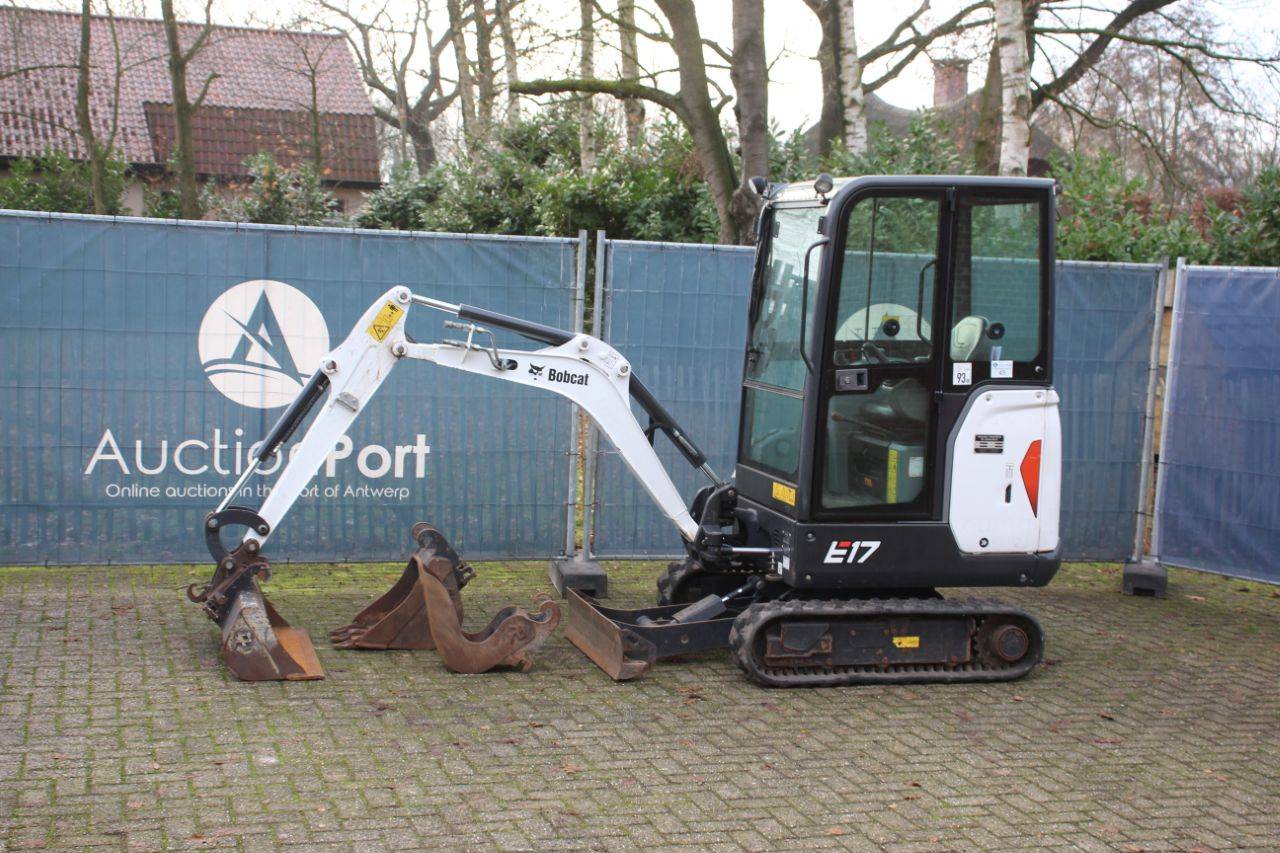 Mini excavator Bobcat E17 Diesel 10kW 2021