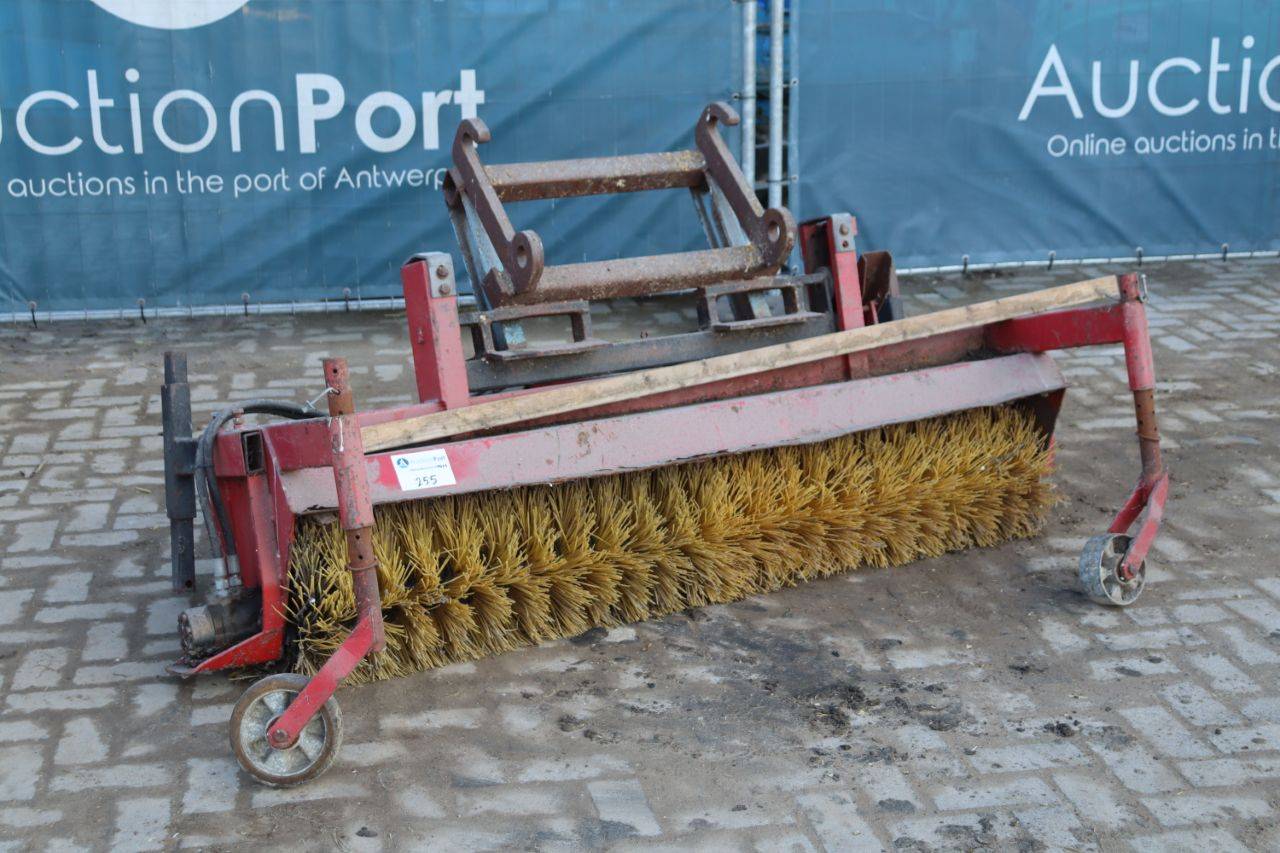 Sweeping brush attachment