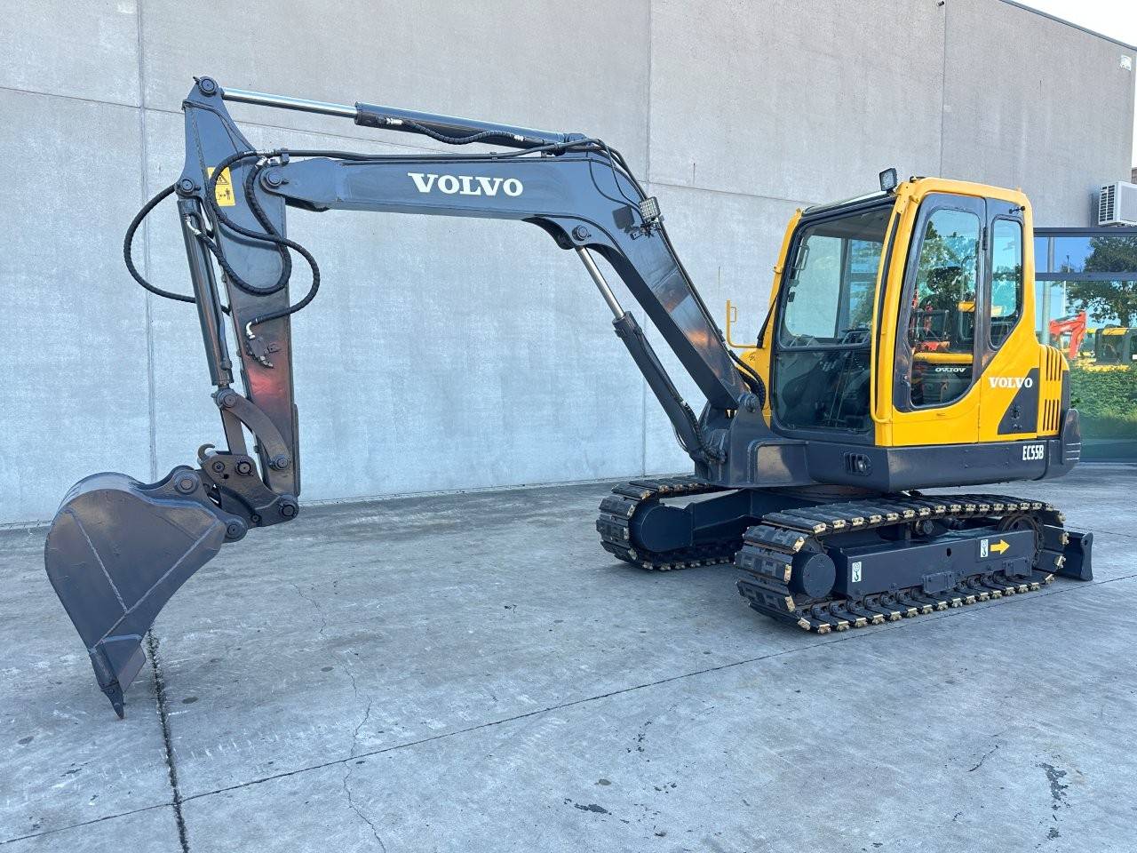 Crawler excavator Volvo EC55B Diesel 37kW 2012