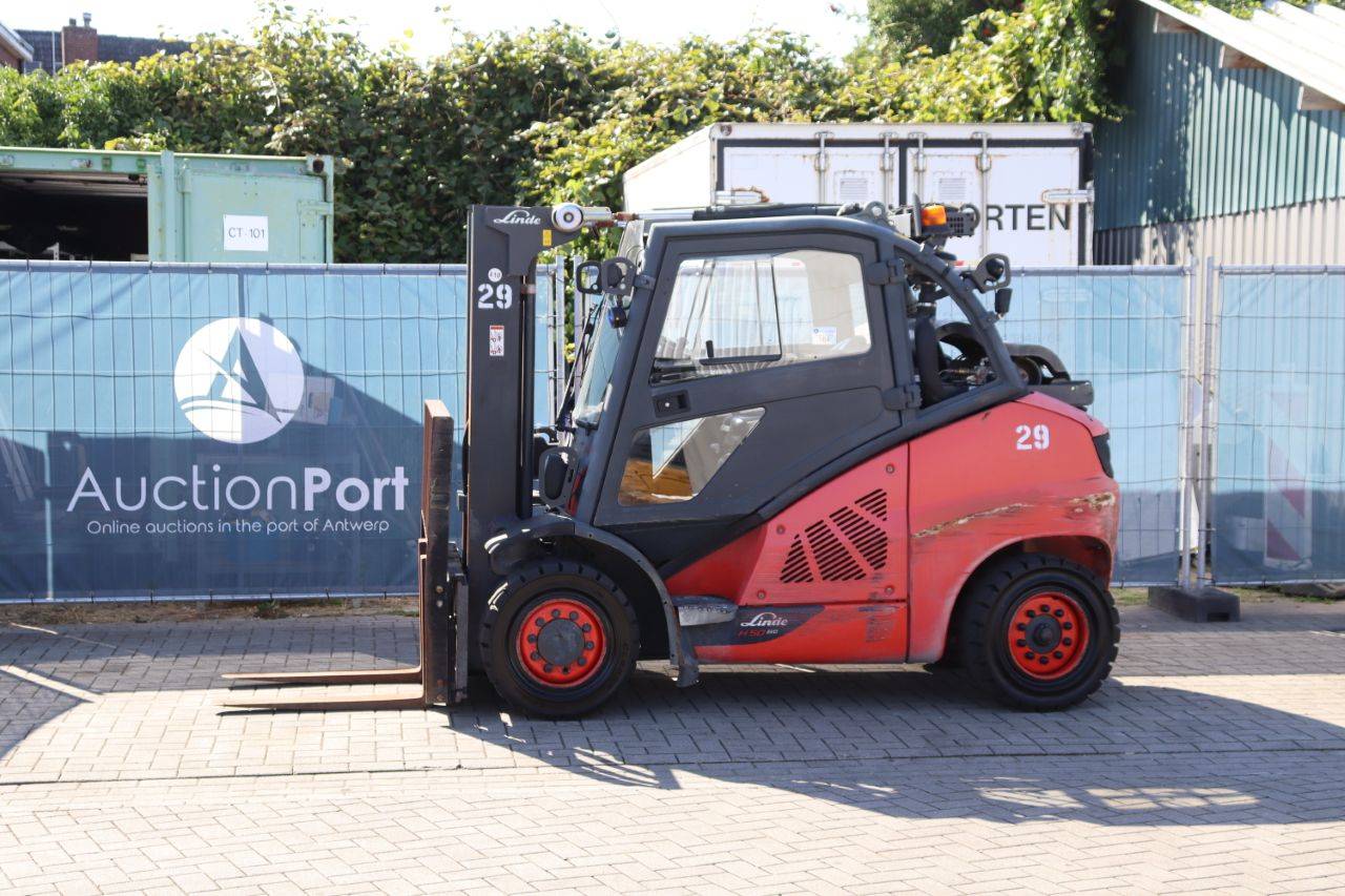 Forklift Linde H50T LPG 4500kg 4.04m 2017