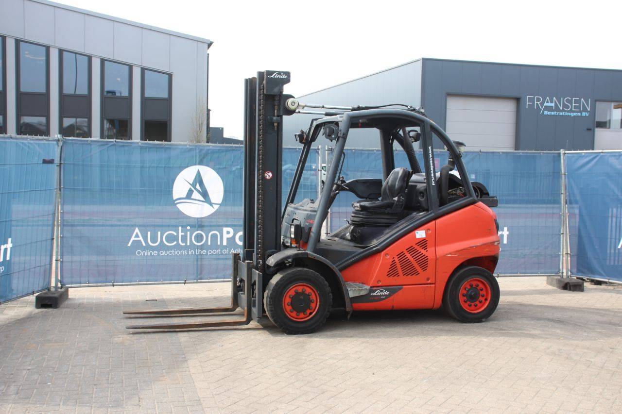Heftruck Linde H40T-02 LPG 4000kg 5.0m 2014