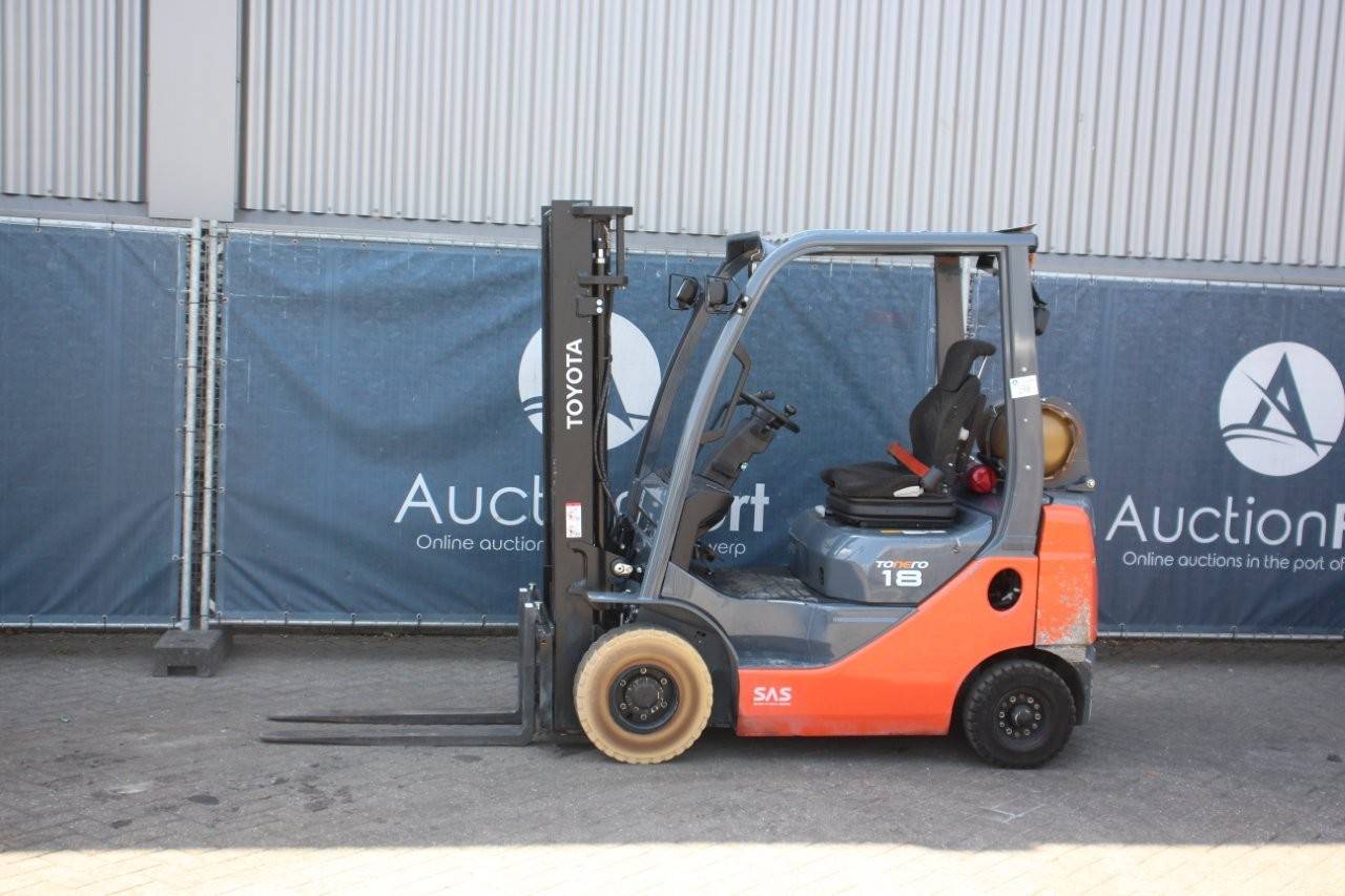 Forklift Toyota 02-8FGF18 LPG 1750kg 3.3m 2017