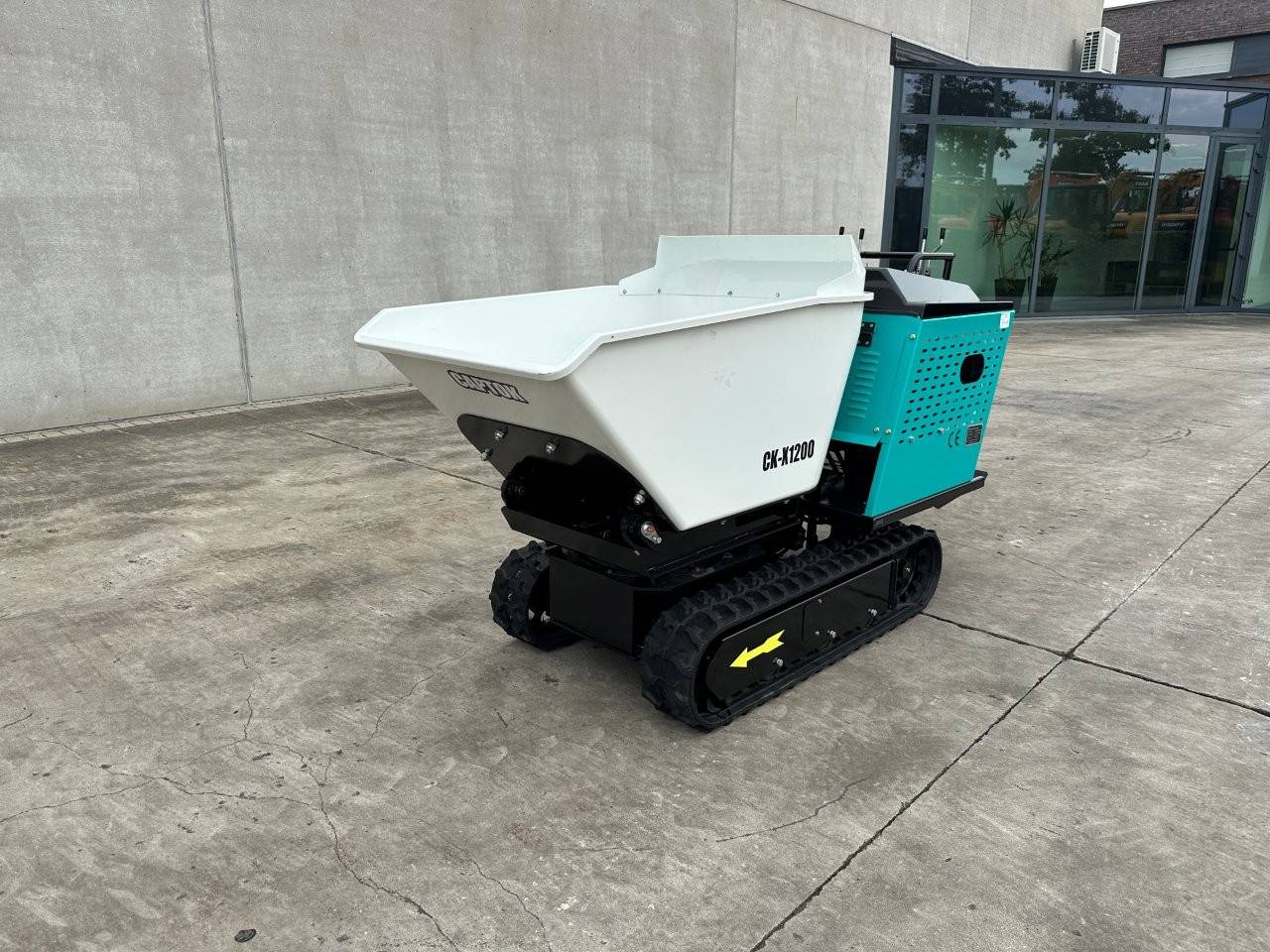Caminhão basculante sobre esteiras Captok XL1200 a gasolina 2026