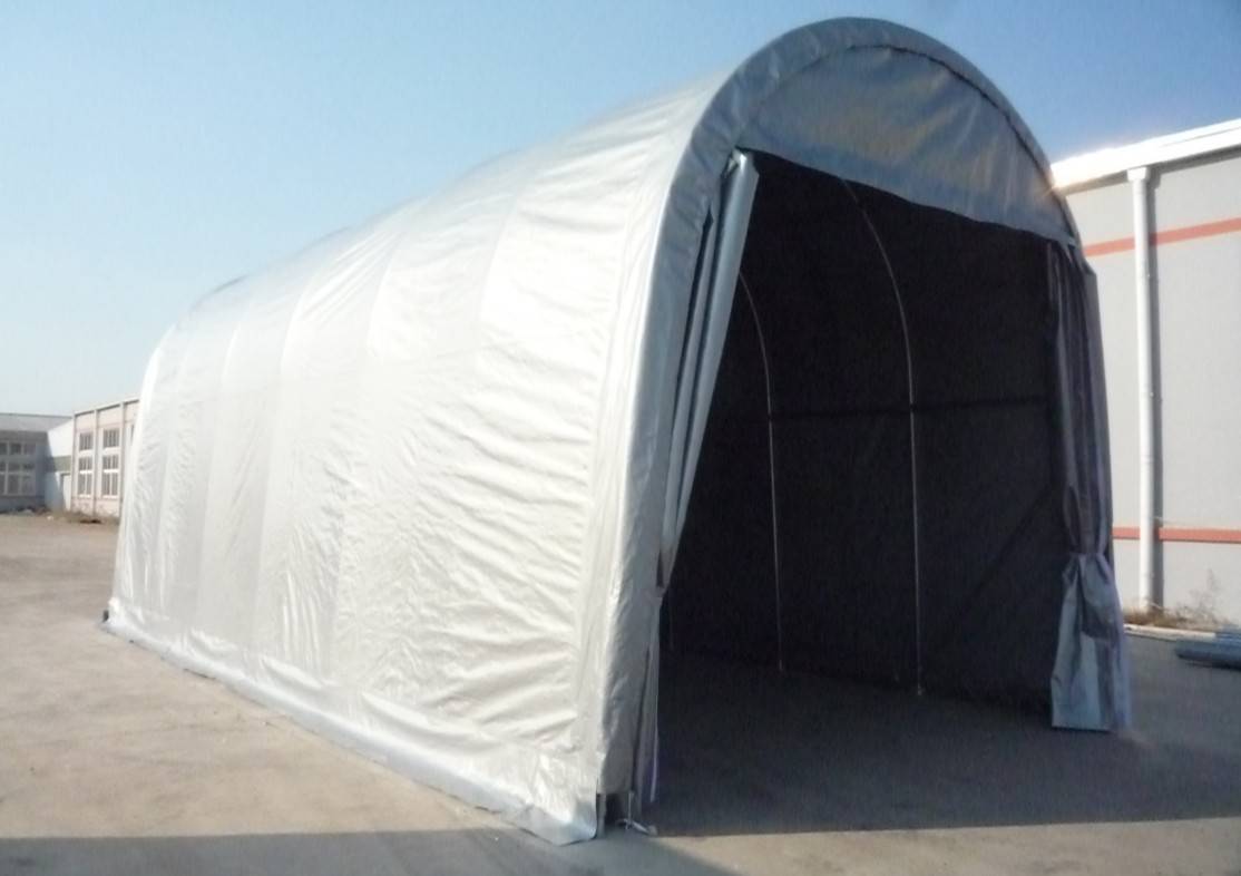 Storage tent 4.3m x 9.2m x 4.3m