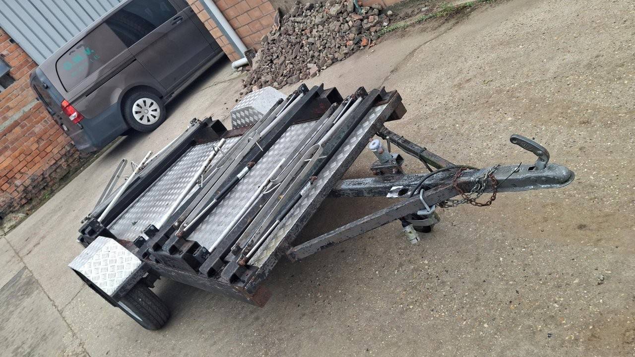 Aanhangwagen voor 8 fietsen