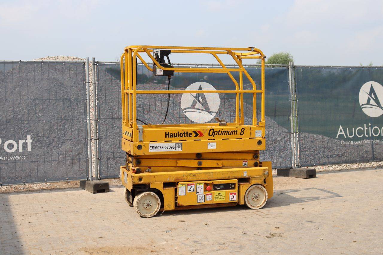 Pinguely-Haulotte Optimum 8 Scissor Lift Electric 230kg 7.8m 2005