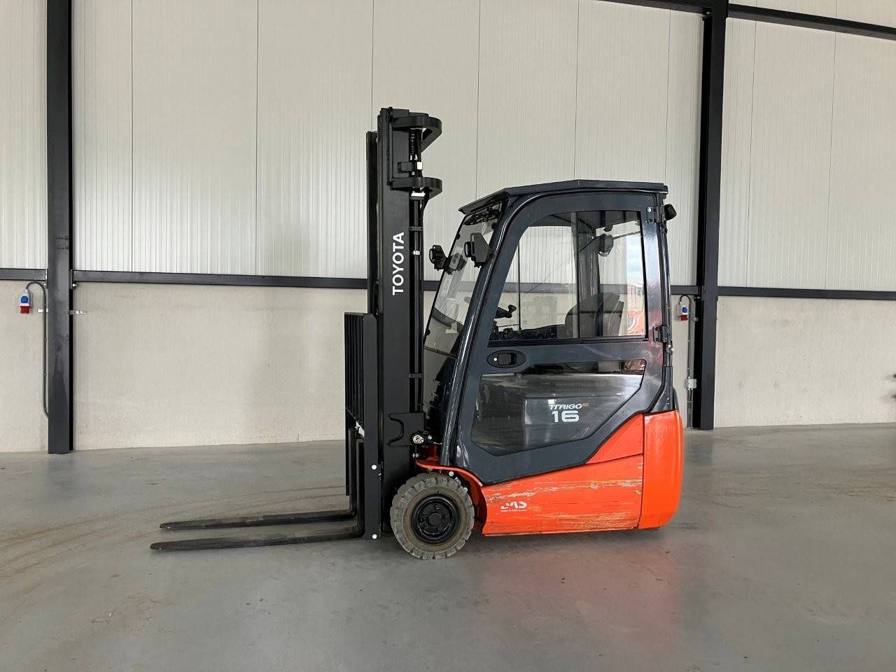 Toyota 8FBEK16T Electric Forklift 1600kg 5.0m 2020