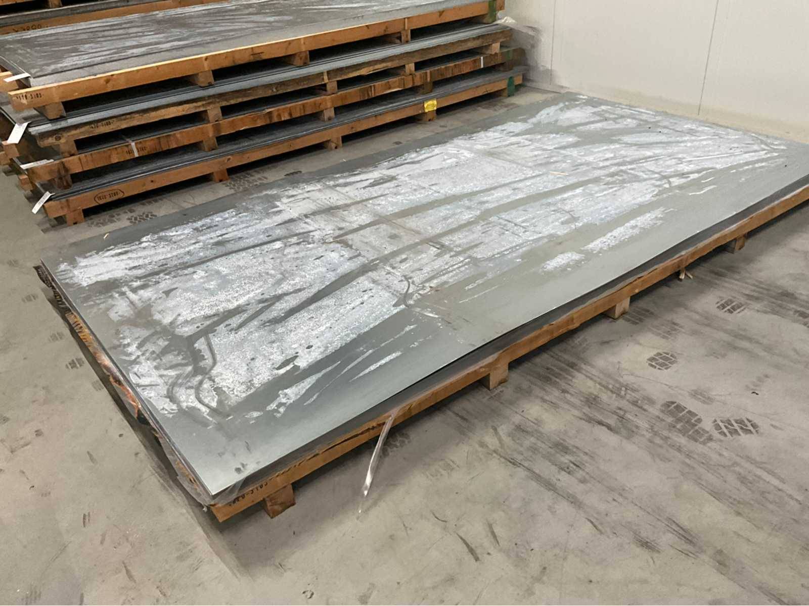 Galvanized steel plates 32 pieces New