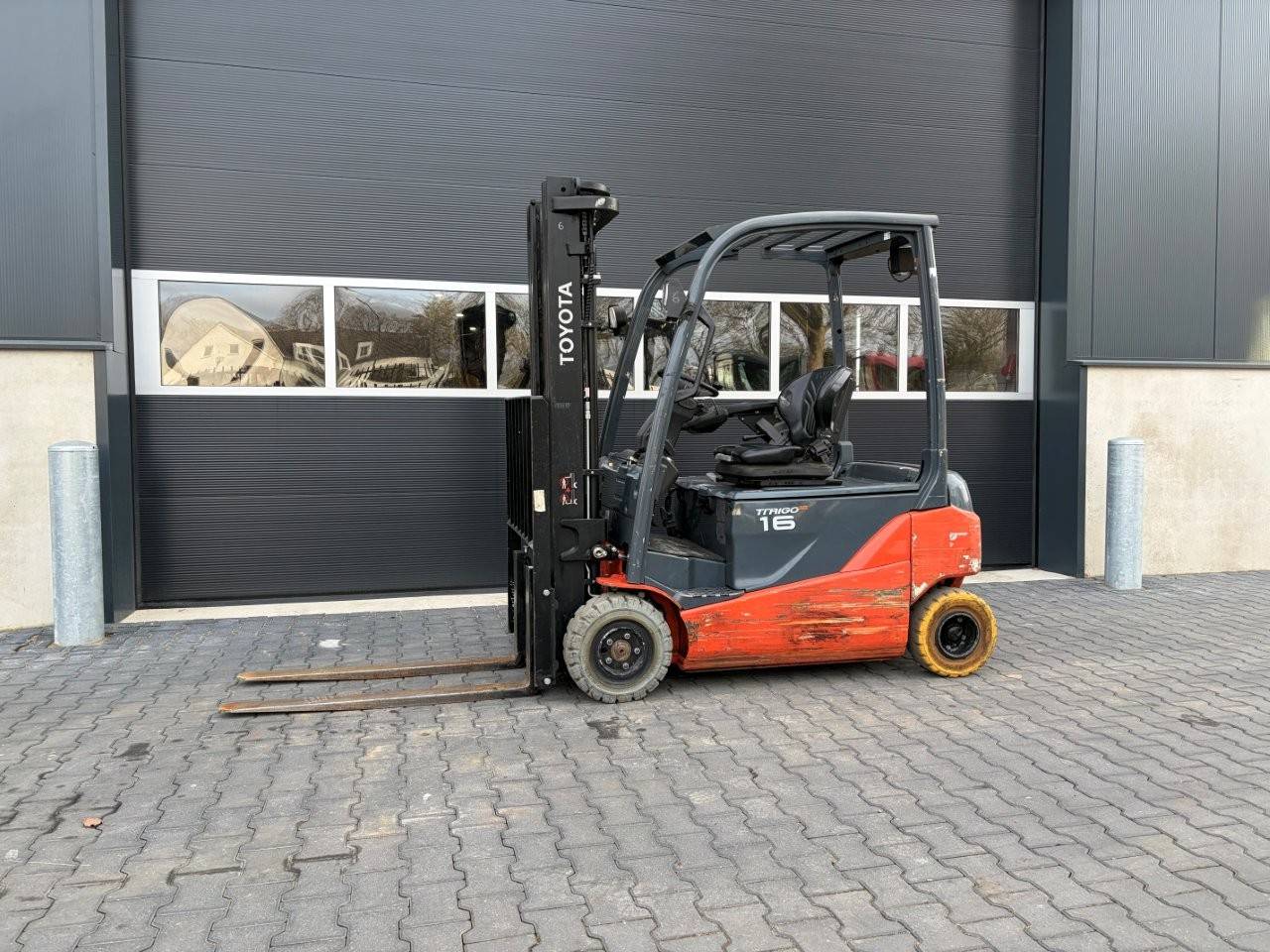 Toyota 8FBM16T Electric Forklift 1600kg 2017