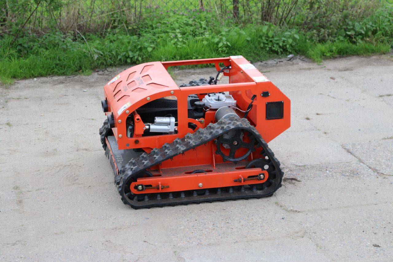 Remote Control Robot Lawnmower Raptor Mower VT-900 Electric+Petrol 5.5kW 2025 New