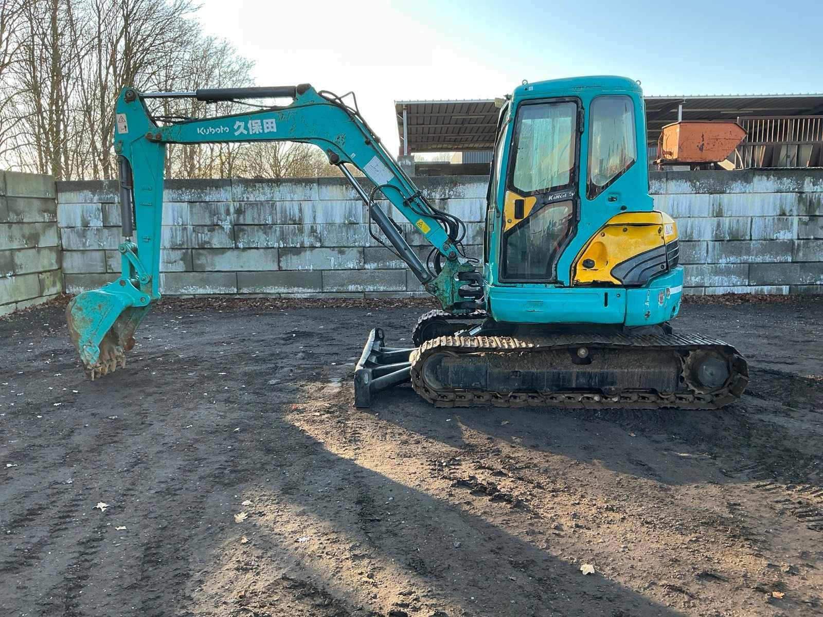 Crawler excavator Kubota KX155-3SZ Diesel 2012