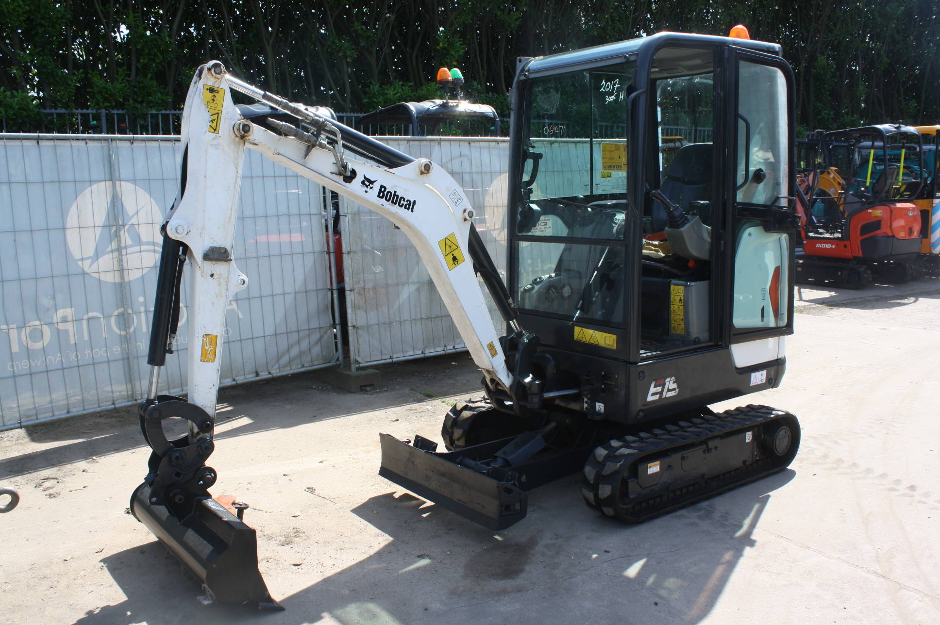 Mini excavator Bobcat E19 Diesel 10kW 2017