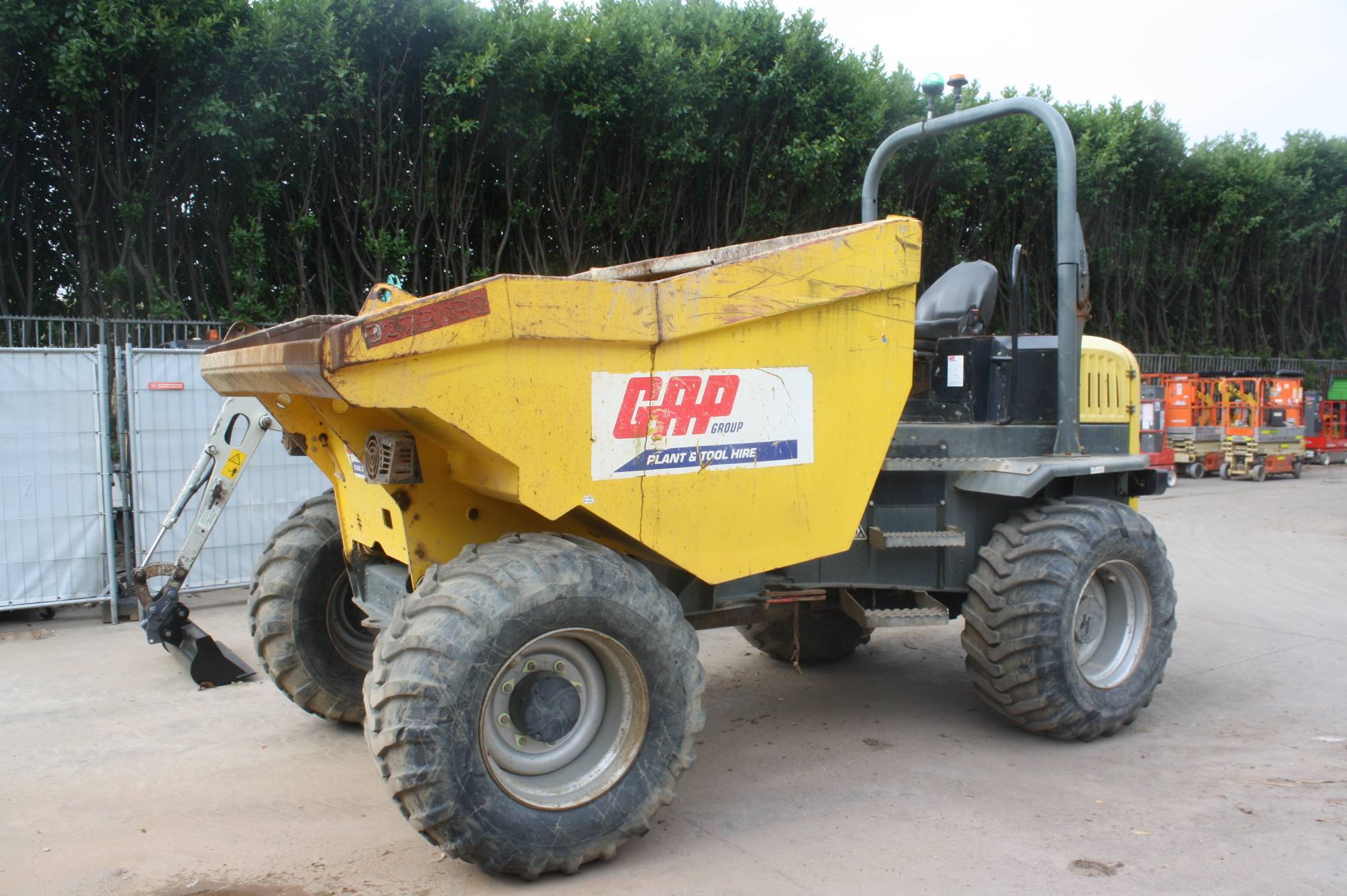 Wheel dumper Wacker Neuson DW90 Diesel 2016