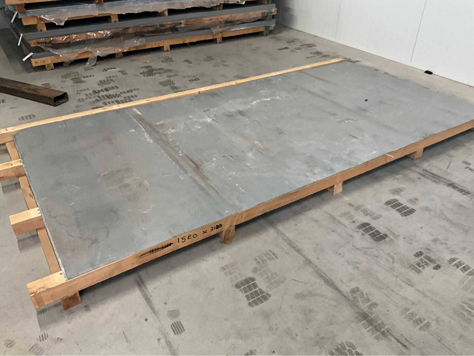 Galvanized steel plates 5 pieces