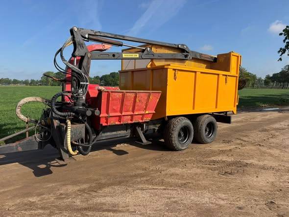 Chip Cart Combi OBM TP250PH 2004 With Wood Chipper