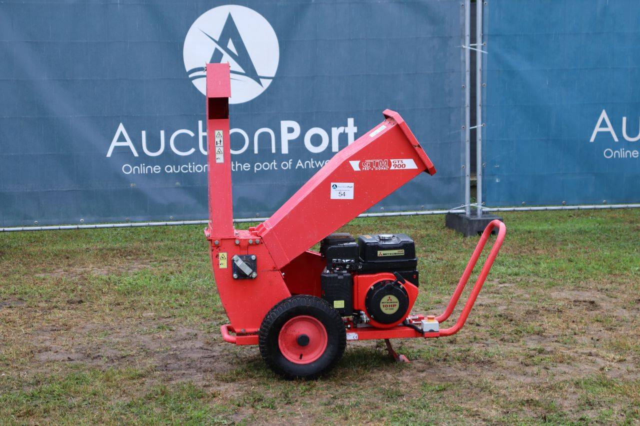 Houtversnipperaar GTM D8T Benzine 2019