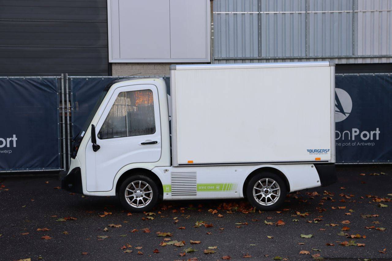 Fourgon frigorifique Van Centro - Sevic Cargo 500 électrique 2019