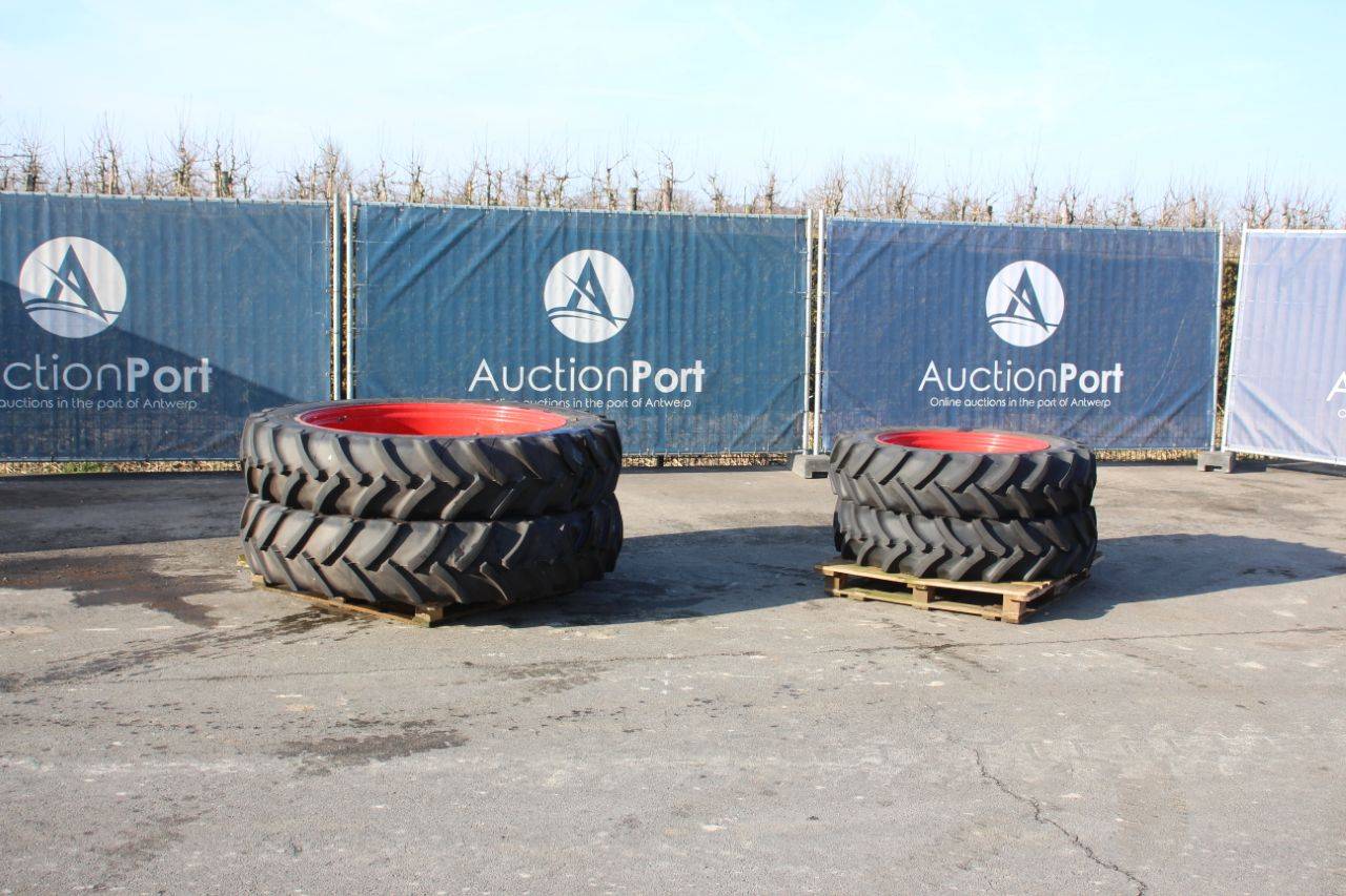 Lot of Tires Mitas for Tractor