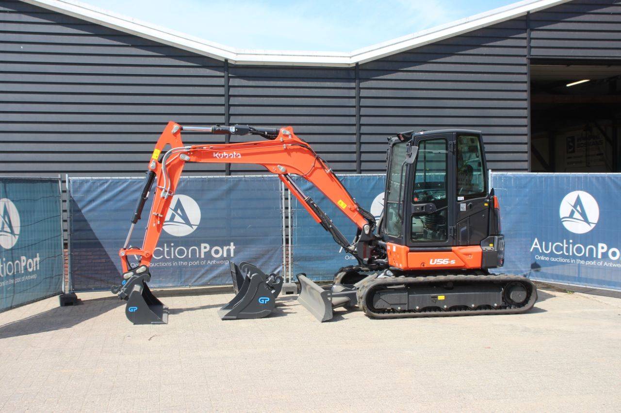 Kubota U56-5 Crawler Excavator Diesel 35kW 2025 New