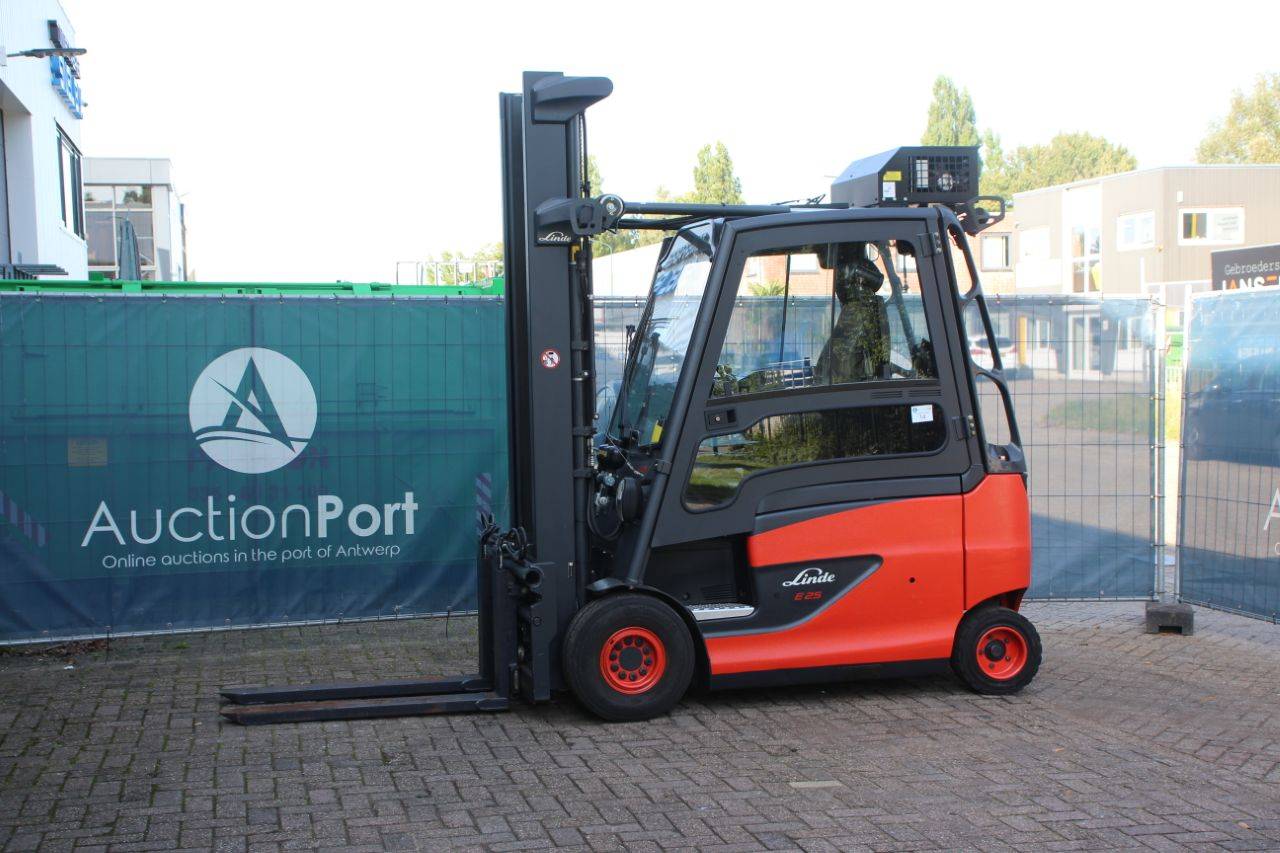 Forklift Linde E25HL-01/600 Electric 2500kg 4.55m 2016