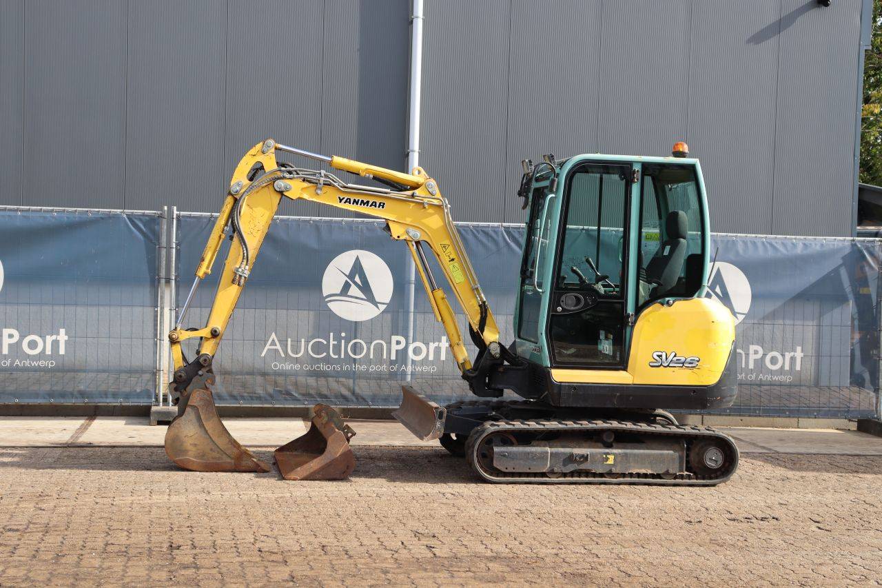 Pelle sur chenilles Yanmar SV26 Diesel 2015