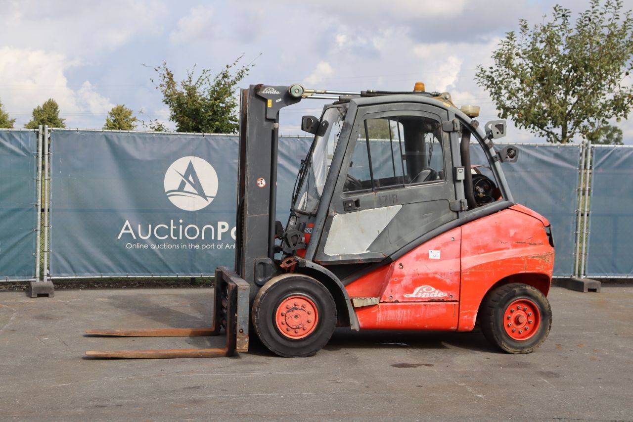 Forklift Linde H50T LPG 5000kg 7m 2005