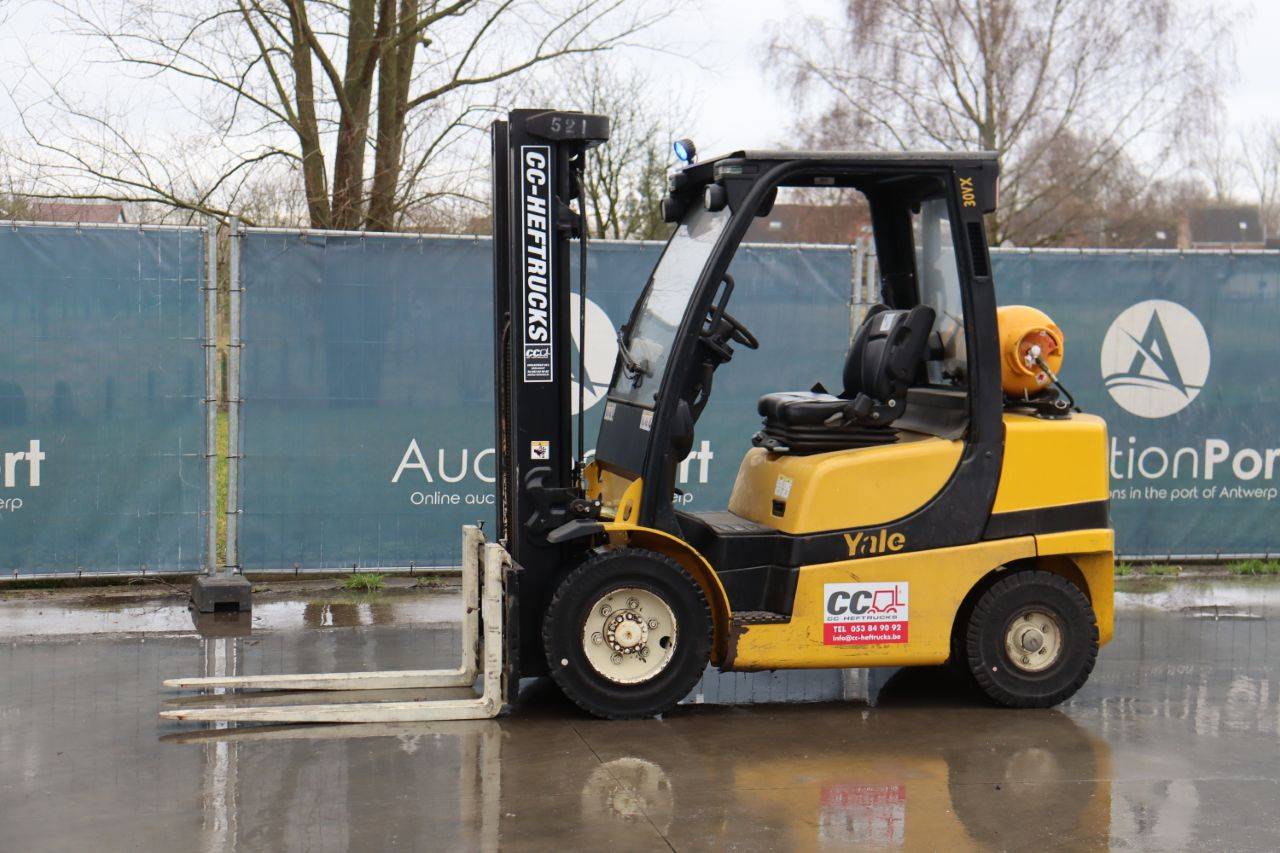 Forklift Yale GLP30VX E2345 LPG 3000kg 4.92m 2015