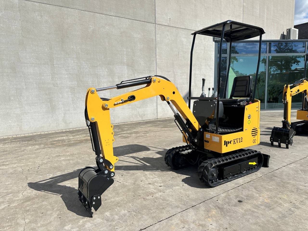 Mini Excavator JPC KV12 Diesel 12hp 2025 New