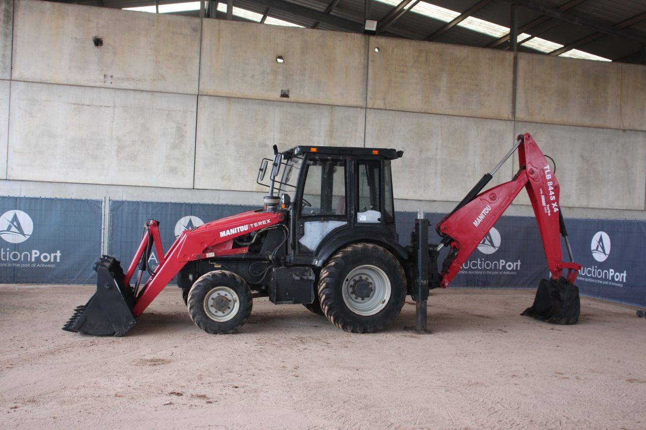 Graaf-laadcombinatie Manitou TLB 844S X4 Diesel 90pk 2017