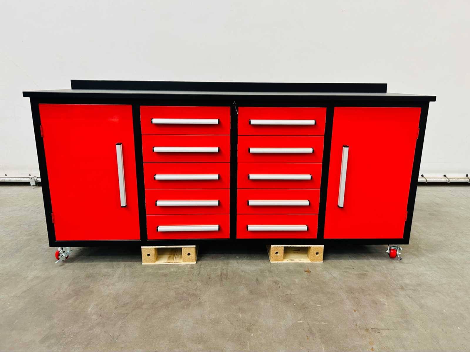 Garage workbench 2225x650x1100mm