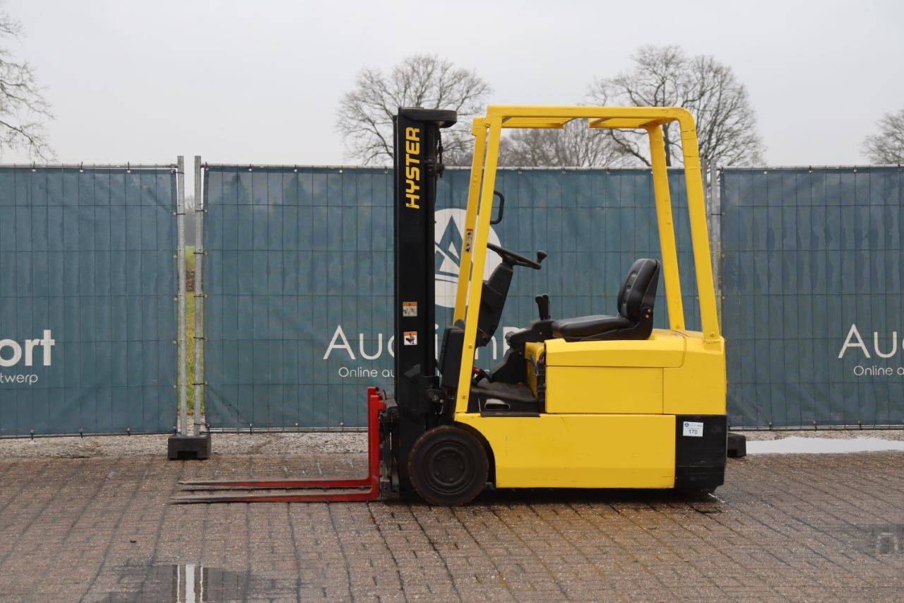 Hyster J1.60XMT Electric Forklift 1500kg 3.33m 1996